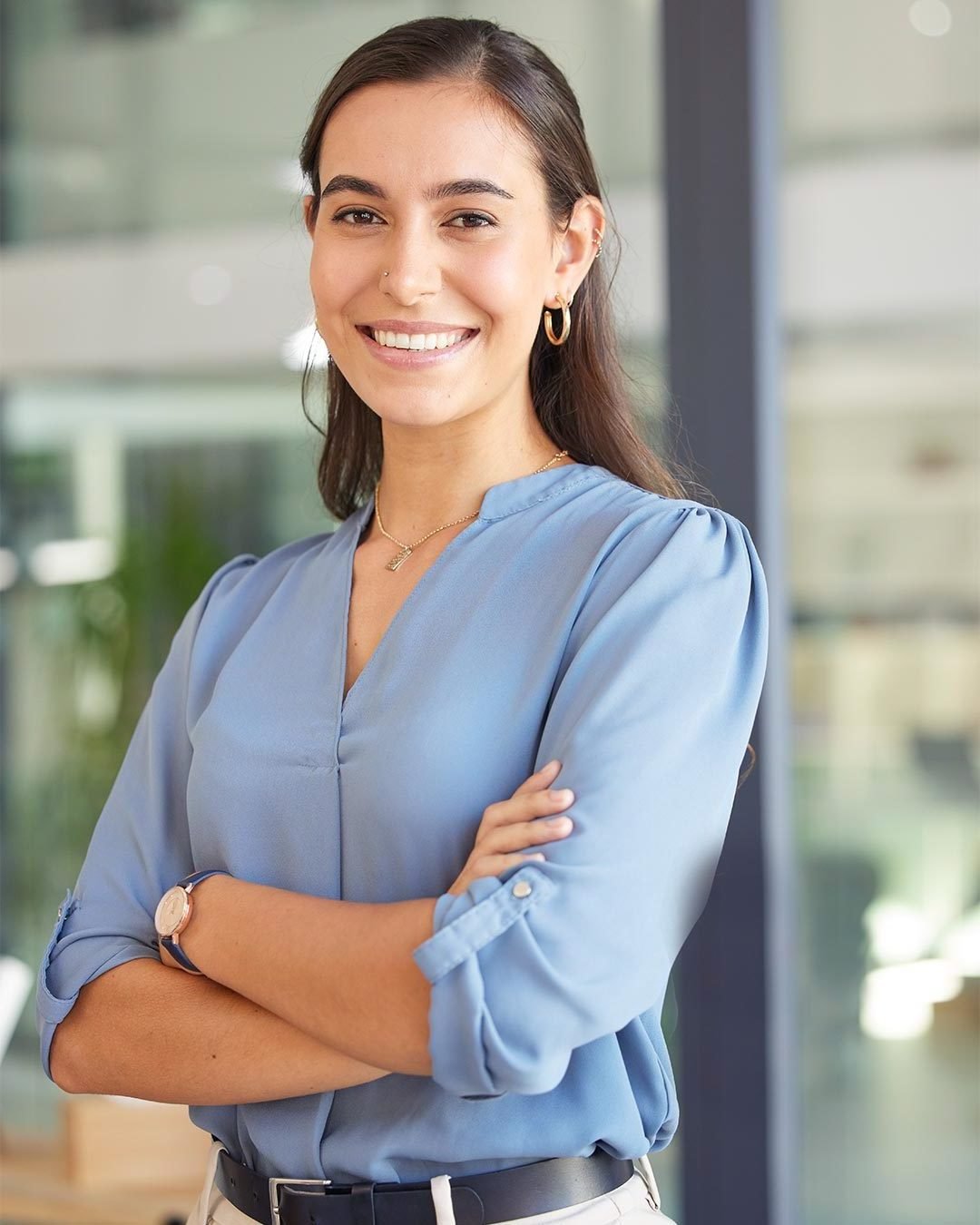 woman happy